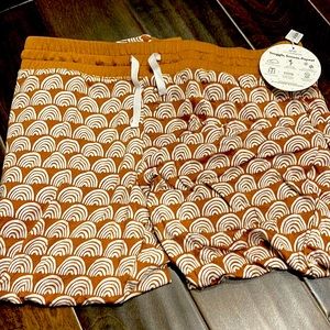 Little sleepies Rust Rainbows Pajama Pants Bottom